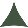Image de Vidaxl Voile D'ombrage 160 G/MÂ² Vert FoncÃ© 4x5x5 M Pehd