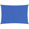 Image de Vidaxl Voile D'ombrage 160 G/MÂ² Rectangulaire Bleu 3x5 M Pehd