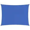 Image de Vidaxl Voile D'ombrage 160 G/MÂ² Rectangulaire Bleu 5x6 M Pehd