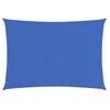 Image de Vidaxl Voile D'ombrage 160 G/MÂ² Rectangulaire Bleu 5x7 M Pehd