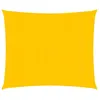 Image de Vidaxl Voile D'ombrage 160 G/MÂ² Jaune 2,5x2,5 M Pehd