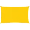Image de Vidaxl Voile D'ombrage 160 G/MÂ² Rectangulaire Jaune 4x7 M Pehd