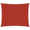 Image de Vidaxl Voile D'ombrage 160 G/MÂ² Rouge 2,5x2,5 M Pehd