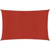 Image de Vidaxl Voile D'ombrage 160 G/MÂ² Rouge 2,5x4 M Pehd