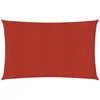 Image de Vidaxl Voile D'ombrage 160 G/MÂ² Rouge 3x6 M Pehd