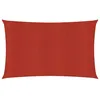 Image de Vidaxl Voile D'ombrage 160 G/MÂ² Rouge 4x6 M Pehd