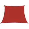 Image de Vidaxl Voile D'ombrage 160 G/MÂ² Rouge 3/4x2 M Pehd