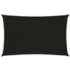Image de Vidaxl Voile D'ombrage 160 G/MÂ² Noir 2x4,5 M Pehd