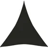 Image de Vidaxl Voile D'ombrage 160 G/MÂ² Noir 4x5x5 M Pehd