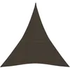 Image de Vidaxl Voile D'ombrage 160 G/MÂ² Marron 4x5x5 M Pehd