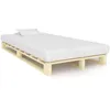 Image de vidaXL Chaise pliable de sol Jaune moutarde Tissu