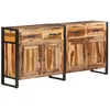 Image de Vidaxl Buffet 172x35x80 Cm Bois D'acacia Solide Avec Finition Miel