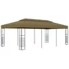 Image de vidaXL BelvÃ©dÃ¨re 6x3x2,7 m Taupe 180 g/mÂ²