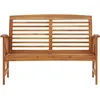 Image de Vidaxl Banc De Jardin 119 Cm Bois D'acacia Solide