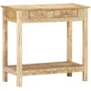 Image de vidaXL Table console 80x35x74 cm Bois de manguier massif