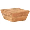 Image de Vidaxl Table Basse En Forme De V 66x66x30 Cm Bois D'acacia Massif