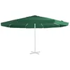 Image de Vidaxl Tissu De Remplacement Pour Parasol D'extÃ©rieur Vert 500 Cm