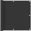 Image de Vidaxl Ãcran De Balcon Anthracite 90x300 Cm Tissu Oxford