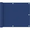 Image de vidaXL Ãcran de balcon Bleu 75x600 cm Tissu Oxford