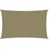 Image de Vidaxl Voile De Parasol Tissu Oxford Rectangulaire 3x6 M Beige