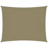 Image de Vidaxl Voile De Parasol Tissu Oxford Rectangulaire 6x7 M Beige