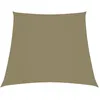 Image de Vidaxl Voile De Parasol Tissu Oxford TrapÃ¨ze 2/4x3 M Beige