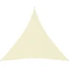 Image de Vidaxl Voile De Parasol Tissu Oxford Triangulaire 4,5x4,5x4,5 M CrÃ¨me