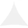 Image de Vidaxl Voile De Parasol Tissu Oxford Triangulaire 3,6x3,6x3,6 M Blanc