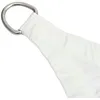 Image de Vidaxl Voile De Parasol Tissu Oxford Triangulaire 3,5x3,5x4,9 M Blanc