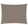 Image de Vidaxl Voile De Parasol Tissu Oxford Rectangulaire 2x3 M Taupe