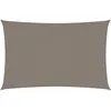 Image de Vidaxl Voile De Parasol Tissu Oxford Rectangulaire 2x5 M Taupe