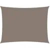 Image de Vidaxl Voile De Parasol Tissu Oxford Rectangulaire 4x6 M Taupe