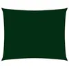 Image de Vidaxl Voile De Parasol Tissu Oxford Rectangulaire 3x4,5 M Vert FoncÃ©
