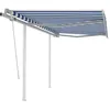 Image de Vidaxl Voile De Parasol Tissu Oxford Rectangulaire 3,5x5 M Vert FoncÃ©