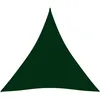 Image de Vidaxl Voile Parasol Tissu Oxford Triangulaire 4x4x4 M Vert FoncÃ©