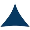 Image de Vidaxl Voile De Parasol Tissu Oxford Triangulaire 5x6x6 M Bleu