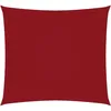 Image de Vidaxl Voile De Parasol Tissu Oxford CarrÃ© 3,6x3,6 M Rouge