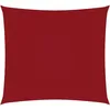 Image de Vidaxl Voile De Parasol Tissu Oxford CarrÃ© 4,5x4,5 M Rouge