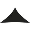 Image de Vidaxl Voile De Parasol Tissu Oxford Triangulaire 3,5x3,5x4,9 M Noir