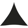 Image de Vidaxl Voile De Parasol Tissu Oxford Triangulaire 4,5x4,5x4,5 M Noir
