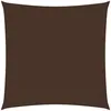 Image de Vidaxl Voile De Parasol Tissu Oxford CarrÃ© 4,5x4,5 M Marron