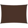 Image de Vidaxl Voile De Parasol Tissu Oxford Rectangulaire 5x7 M Marron