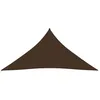 Image de Vidaxl Voile De Parasol Tissu Oxford Triangulaire 4x4x4 M Marron