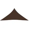 Image de Vidaxl Voile De Parasol Tissu Oxford Triangulaire 4x5x5 M Marron