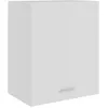 Image de Vidaxl Armoire Suspendu Blanc 50x31x60 Cm Bois D'IngÃ©nierie