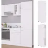 Image de vidaXL Armoire de rÃ©frigÃ©rateur ""Lyon"" Blanc Bois d'ingÃ©nierie