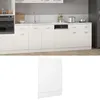 Image de vidaXL Panneau de lave-vaisselle Blanc 45x3x67 cm AgglomÃ©rÃ©
