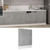 Image de vidaXL Panneau de lave-vaisselle Gris bÃ©ton 59,5x3x67 cm AgglomÃ©rÃ©