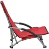 Image de Transats VidaXL  Chaises de plage  lot de 2 pliables rouge tissu Oxford P31599713