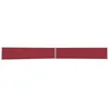 Image de Auvent LatÃ©ral RÃ©tractable De Patio 170x1200 Cm Rouge